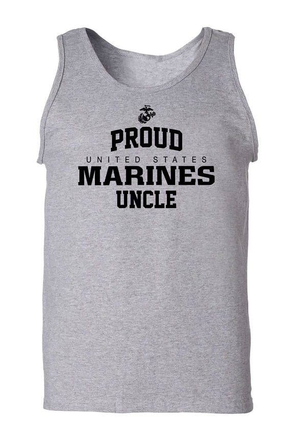Proud Marines UNCLE Adult Tank Top