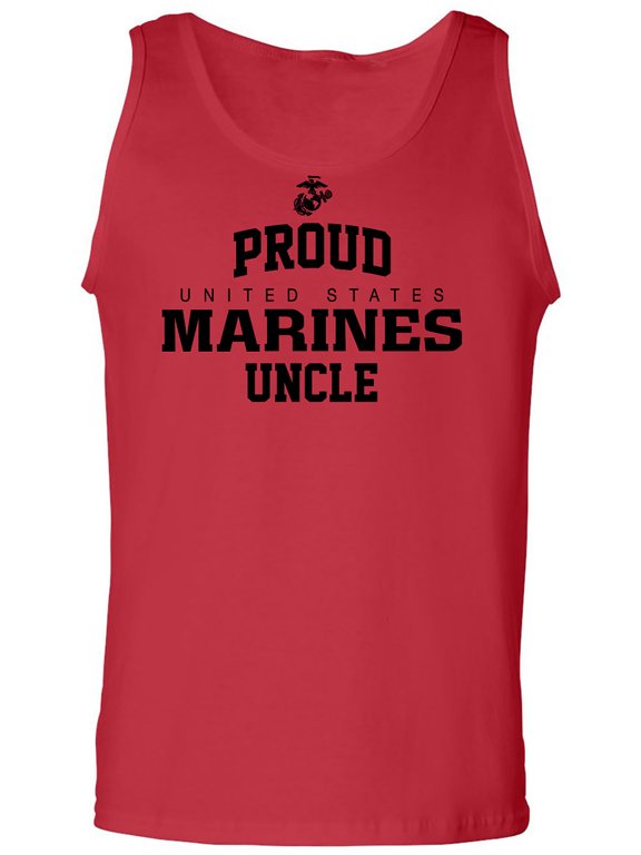 Proud Marines UNCLE Adult Tank Top