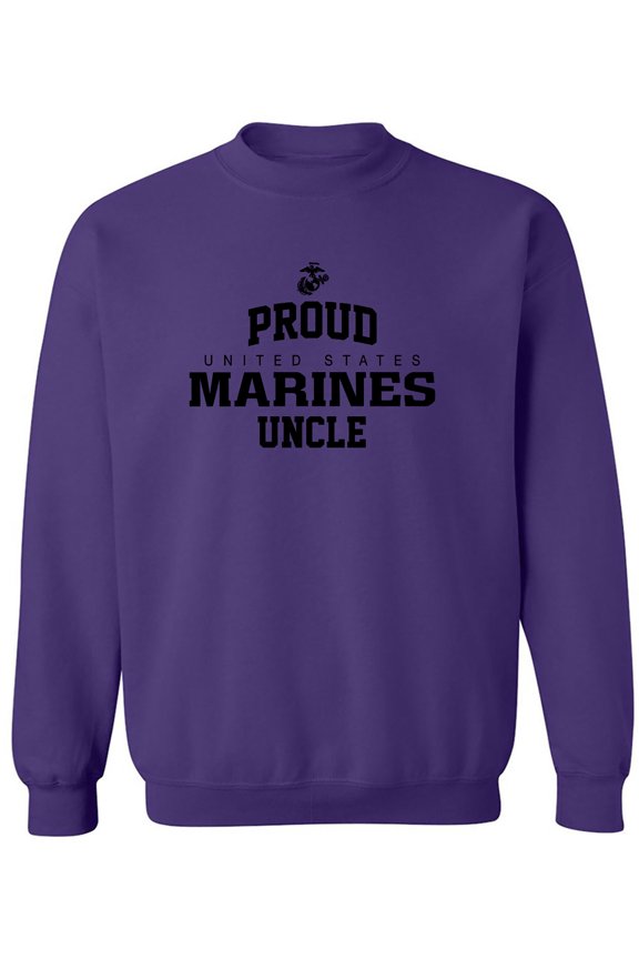 Proud Marines UNCLE Crewneck Sweatshirt