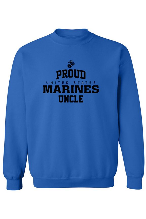 Proud Marines UNCLE Crewneck Sweatshirt