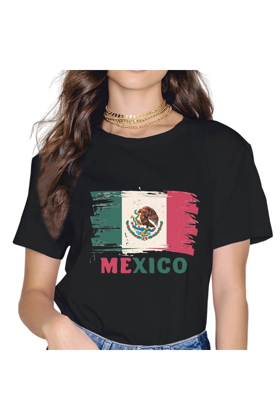 Proud Mexican Shirts Torn Ripped Mexico Flag T-Shirt