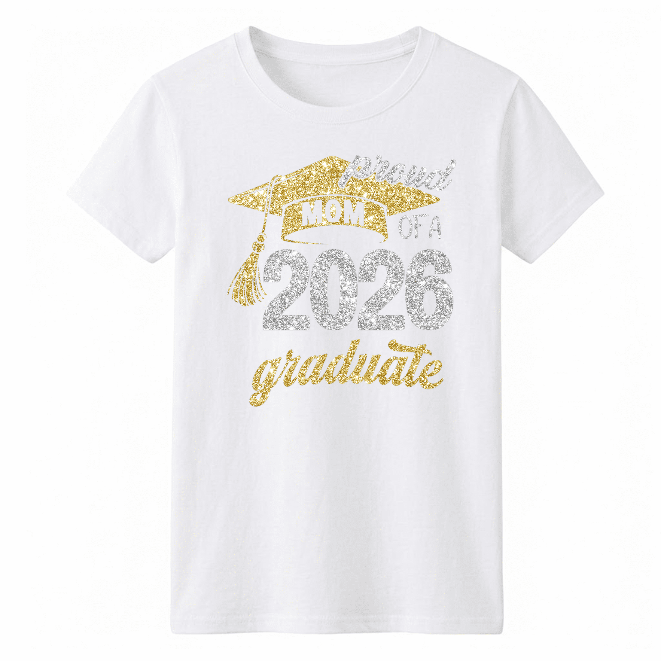 Proud Mom of 2026 Graduate T-shirt, Graduation Shirt for Senior ...