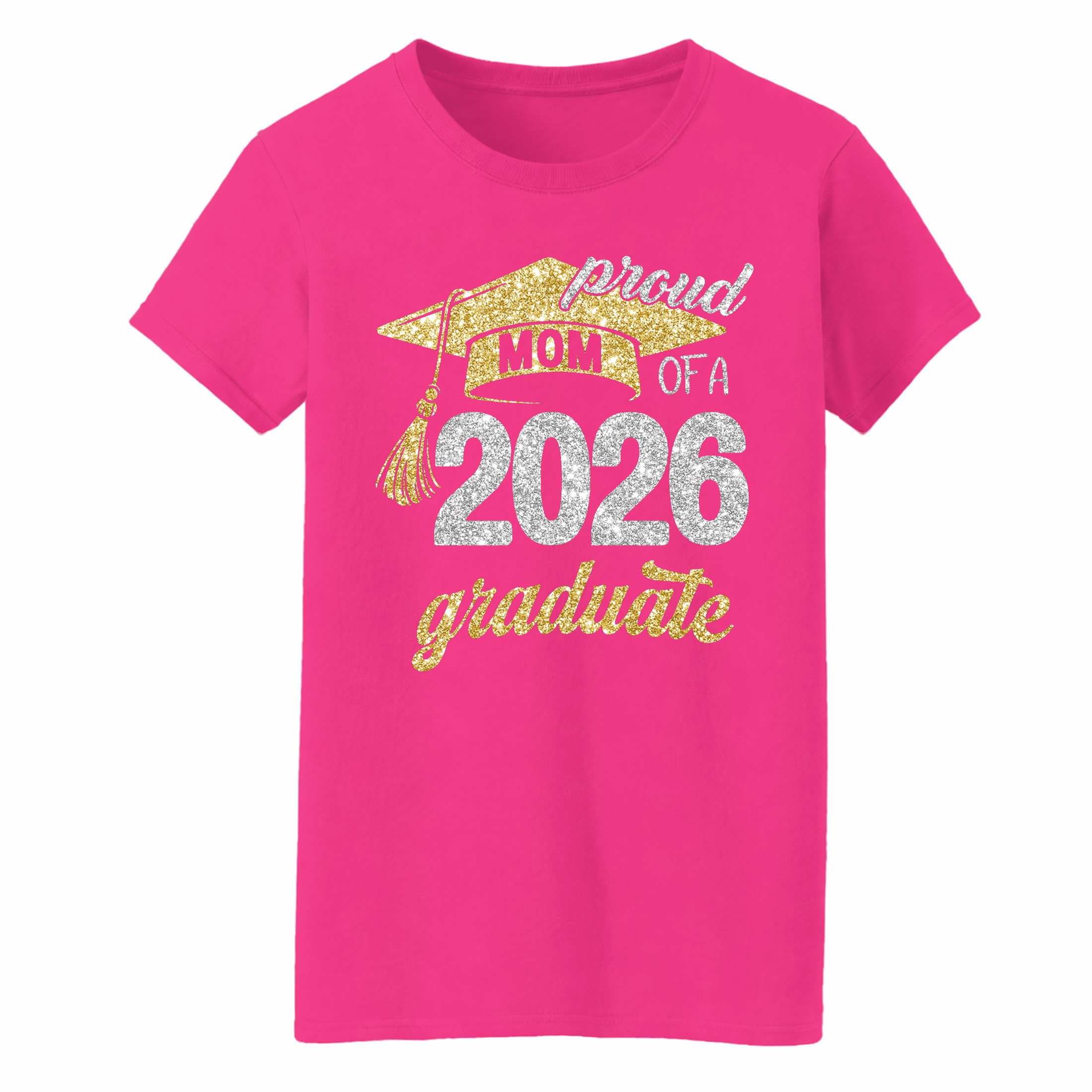 Proud Mom of 2026 Graduate T-shirt, Graduation Shirt for Senior ...