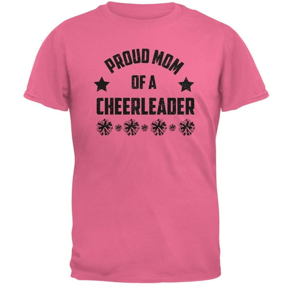 Proud Mom Cheerleader Cheerleading Mens T Shirt