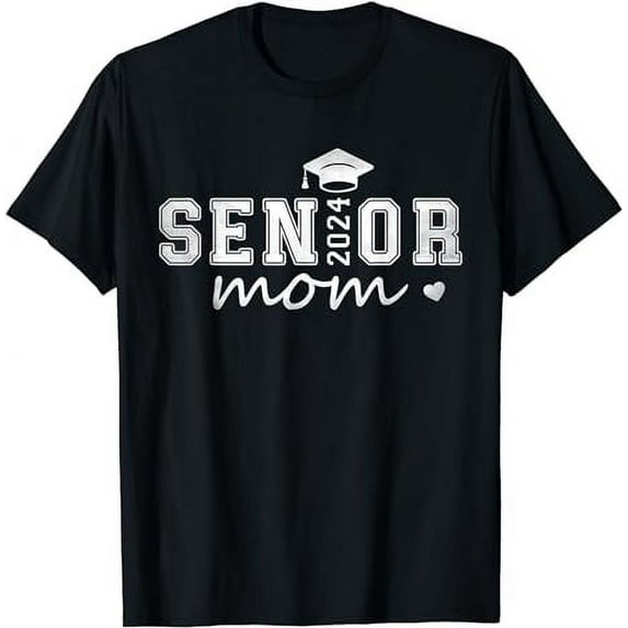 Proud Mom Class Of 2024 Senior Graduate 2024 Gifts Senior 24 T-Shirt