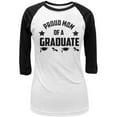 thumbnail image 1 of Proud Mom Graduate Juniors 3/4 Sleeve Raglan T Shirt, 1 of 1