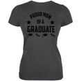 thumbnail image 1 of Proud Mom Graduate Juniors Soft T Shirt Deep Heather SM, 1 of 1