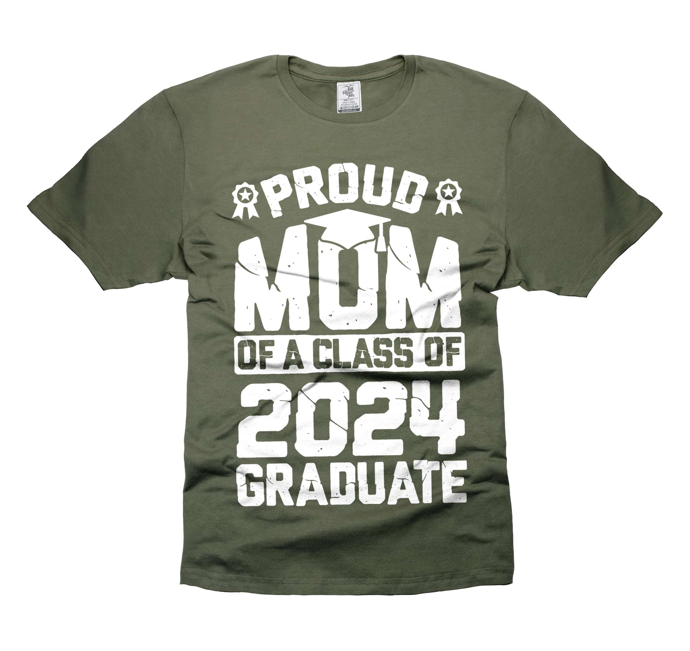 Proud Mom Of 2024 Graduate Shirt Proud Graduate 2024 Shirts Mom Mother ...