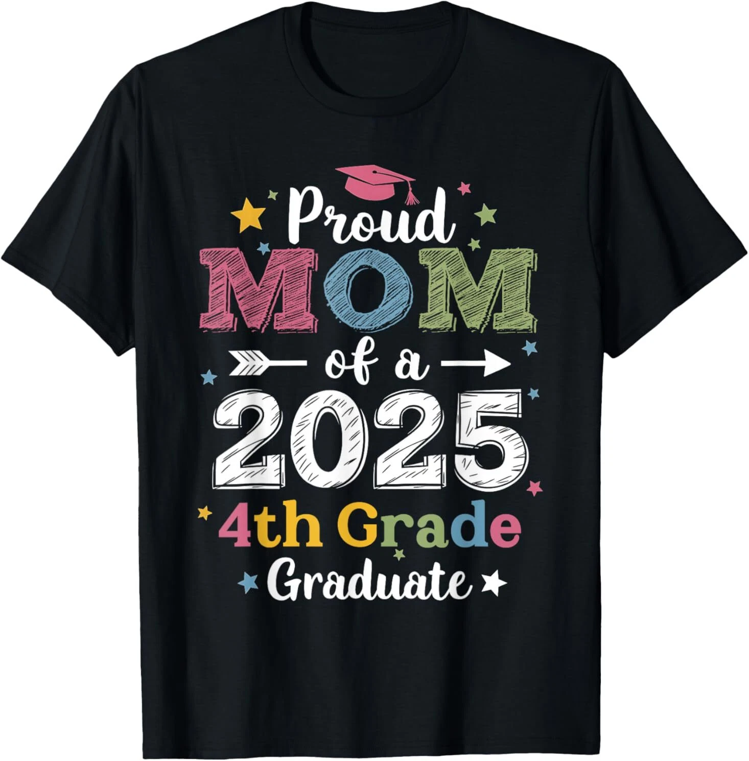 Proud Mom Of A Class 2025 4th Grade Graduate Graduation