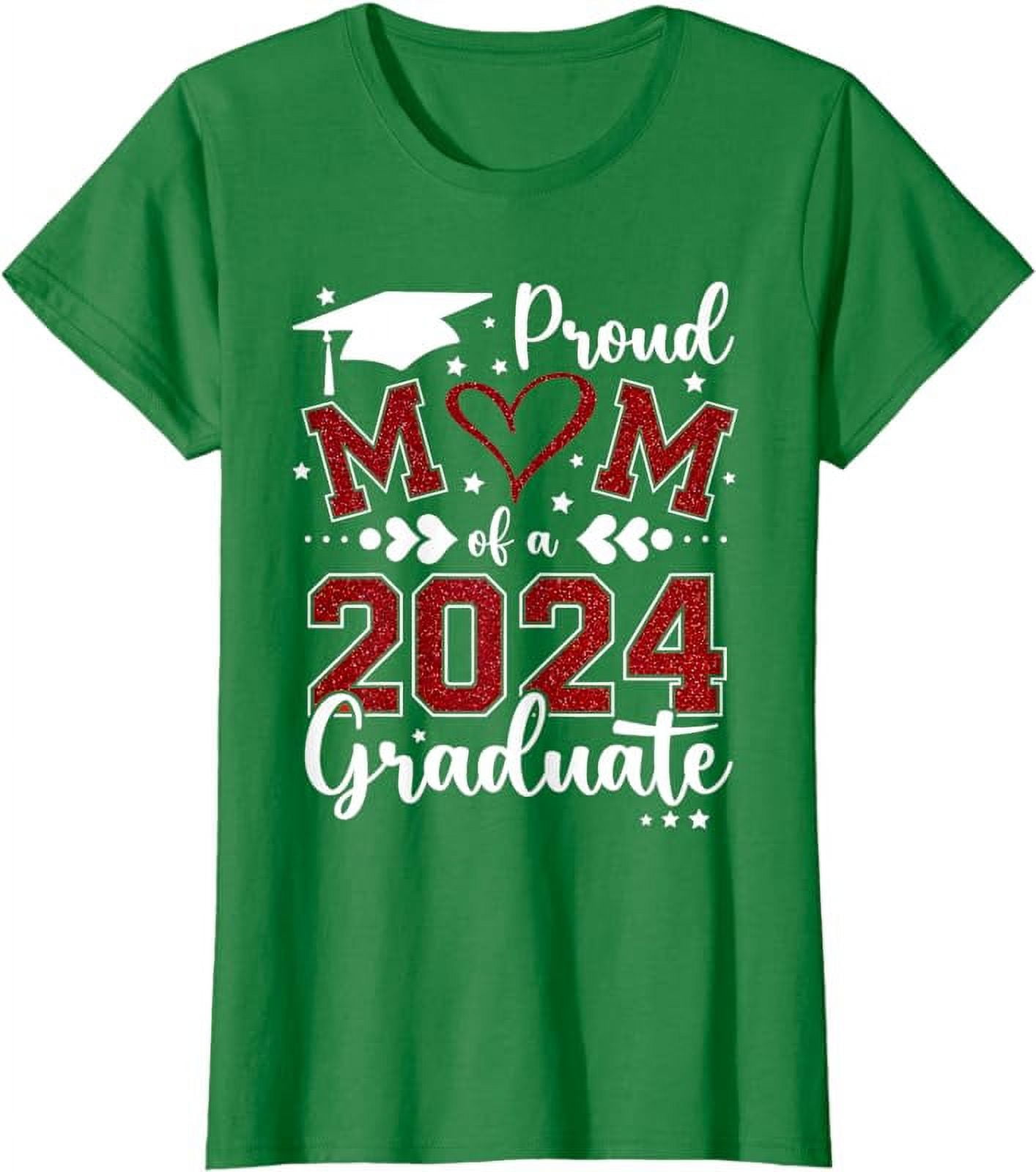 Proud Mom Of A Class Of 2024 Graduate 2024 Senior Mom 2024 TShirt