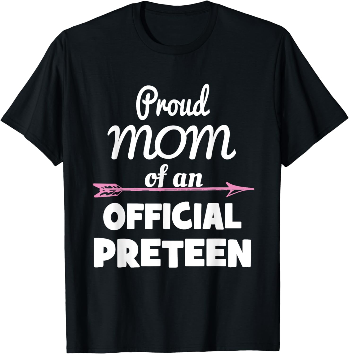 Proud Mom Of An Official Preteen 12th Birthday 12 Years Old T-Shirt ...