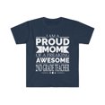 thumbnail image 1 of Proud Mom awesome Mom 2nd Grade Teacher Unisex T-shirt S-3XL Mother's Day, 1 of 2