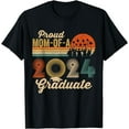 thumbnail image 1 of Proud Mom of a 2024 Graduate Class Senior Graduation mother T-Shirt, 1 of 4