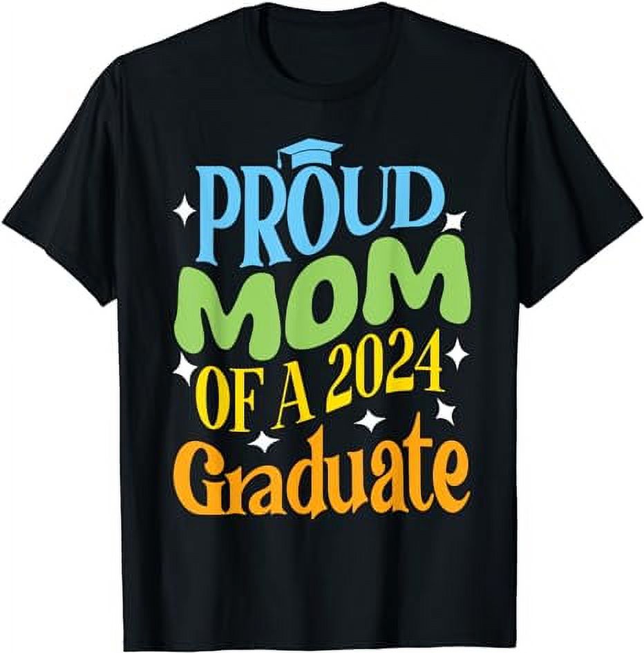 Proud Mom of a 2024 Preschool Graduate Graduation Funny kids T-Shirt ...