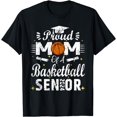 thumbnail image 1 of Proud Mom of a Basketball Senior 2024 Mom Senior Basketball T-Shirt, 1 of 4