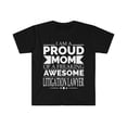 thumbnail image 1 of Proud Mom of an Awesome Litigation Lawyer Unisex T-shirt S-3XL Mother's Day, 1 of 2
