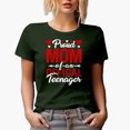 thumbnail image 1 of Proud Mom of an Official Teenager, Military Green T-Shirt, 3XL, 1 of 5