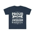 thumbnail image 1 of Proud Mom of an awesome Barista Unisex T-shirt S-3XL Mother's Day, 1 of 2