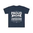 thumbnail image 1 of Proud Mom of an awesome Chiropractor Unisex T-shirt S-3XL Mother's Day, 1 of 2