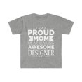 thumbnail image 1 of Proud Mom of an awesome Designer Unisex T-shirt S-3XL Mother's Day, 1 of 2