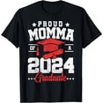 thumbnail image 1 of Proud Momma Of A Class Of 2024 Graduate Senior Graduation T-Shirt, 1 of 2