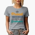 thumbnail image 1 of Proud Mother of a Graduate, Heather Grey T-Shirt, Large, 1 of 5