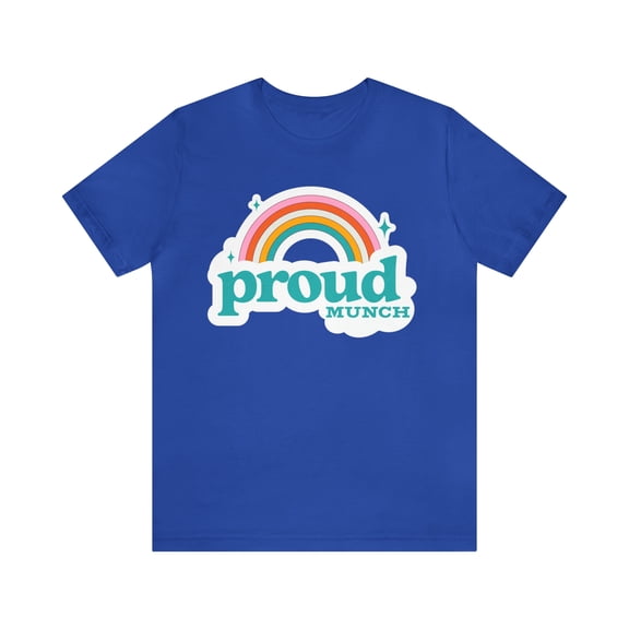 Proud Munch T-Shirt Men Women Pride T-Shirt