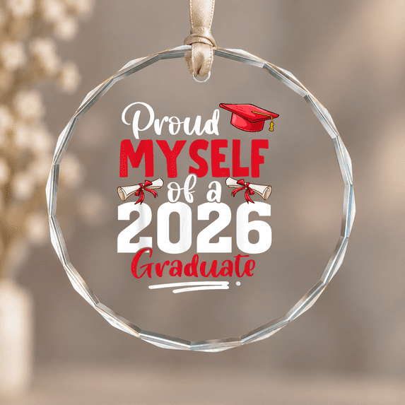 Proud Myself of a Class of Graduate Senior Graduation Holiday Tree ...