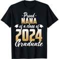 thumbnail image 1 of Proud NANA Of A Class Of 2024 Graduate Graduation T-Shirt, 1 of 5