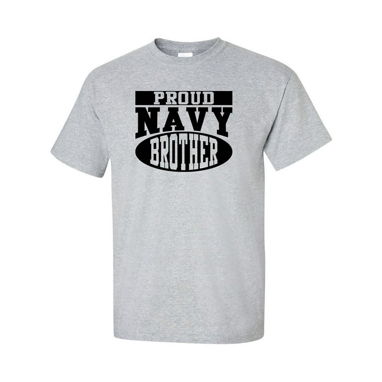 Navy brother best sale shirt