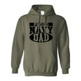 thumbnail image 1 of Proud Navy Dad Hooded Sweatshirt, 1 of 3
