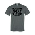 thumbnail image 1 of Proud Navy Dad Short Sleeve T-Shirt, 1 of 4