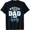 thumbnail image 1 of Proud New Dad It's A Boy Funny Creative Graphic T-Shirt Promoted to Daddy Tee Gift Funny Creative Graphic T-Shirt, 1 of 3