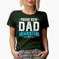 thumbnail image 1 of Proud New Dad, It's a Boy, Reveal of Gender Party, Military Green T-Shirt, Medium, 1 of 5
