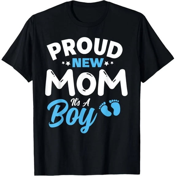 Proud New Mom It'S A Boy It'S A Boy Mother Son Pregnancy T-Shirt Unisex S-5XL Hot Trending Shirt, Vintage Birthday Gift
