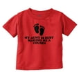 thumbnail image 1 of Proud Niece Nephew Excepting Auntie Toddler Boy Girl T Shirt Infant Toddler Brisco Brands 12M, 1 of 6