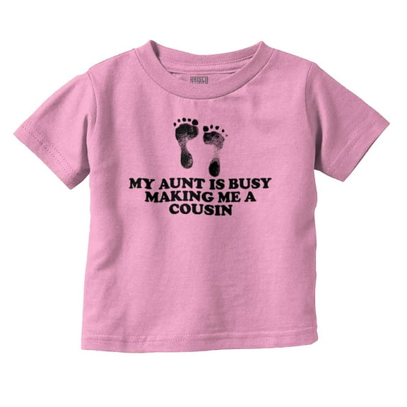 Proud Niece Nephew Excepting Auntie Toddler Boy Girl T Shirt Infant Toddler Brisco Brands 4T