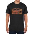 thumbnail image 1 of Proud No One Likes Kansas City Mens Soft T Shirt Vintage Black 2XL, 1 of 1
