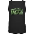 thumbnail image 1 of Proud No One Likes Seattle Black Adult Tank Top - Small, 1 of 1