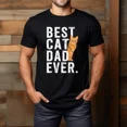 thumbnail image 1 of Proud Orange Tabby Cat Dad Graphic for Passionate Pet Lovers Unisex T-Shirt up to size 5XL, 1 of 2