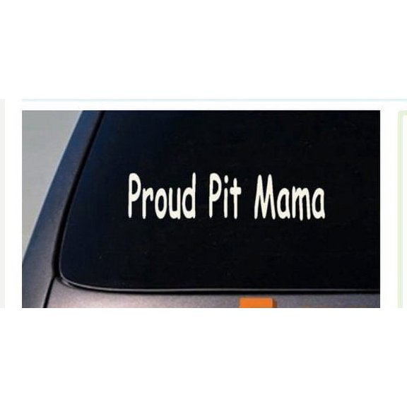 Proud PIT Mama Sticker Funny Car Decal Window Laptop 6" *C843*