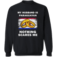 thumbnail image 1 of Proud Paraguayan Nothing Scares Me Funny Paraguayan Part Paraguay Flag Souvenir Proud Crewneck Pullover Sweatshirt, 1 of 3