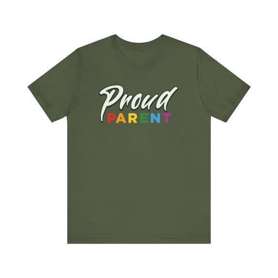 Proud Parent, Teachers, Bella & Canvas, Cotton Short Sleeve T-Shirt, S-5XL