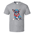 thumbnail image 1 of Proud Patriotic Dog Tee Usa Pride Tshirt July 4th T Shirt, 1 of 1