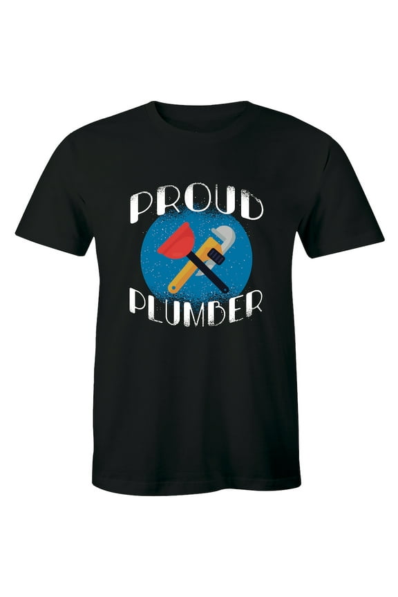 Proud Plumber Design Plumber Equipments tools Men's Gift T-Shirt