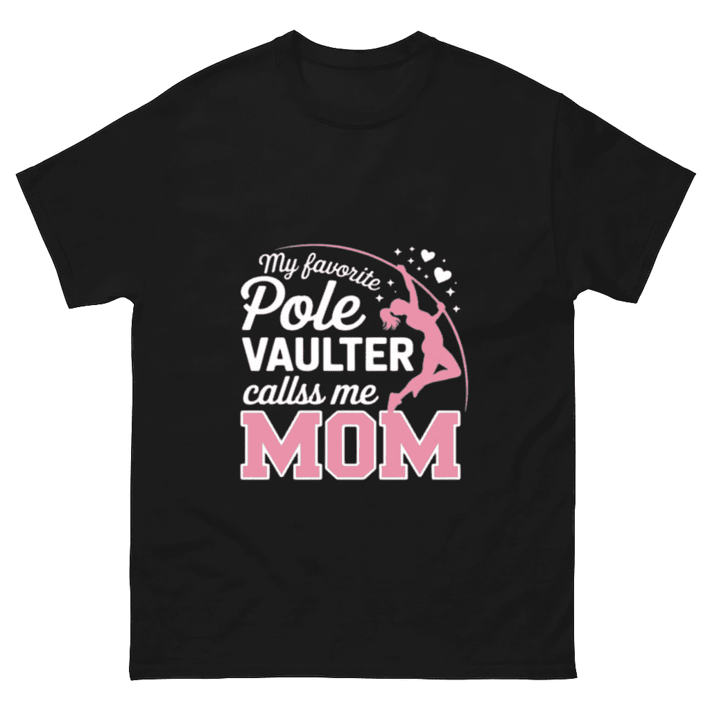 Proud Pole Vault Mom Track And Field Sports Mother Gift Unisex T-Shirt, for men & women, up to size 5XL