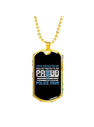 Police Mom Necklace