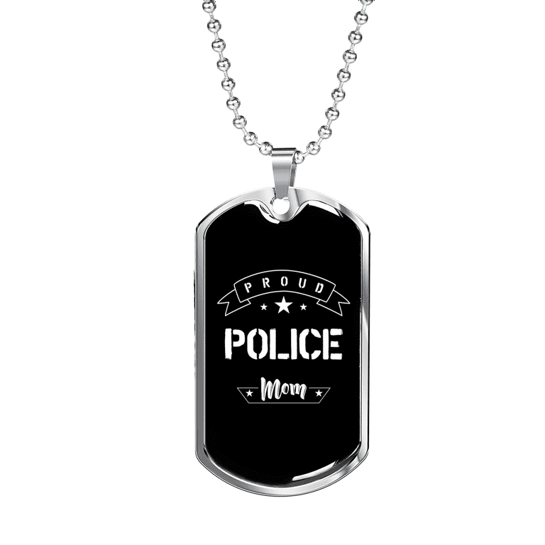 Police on sale mom necklace