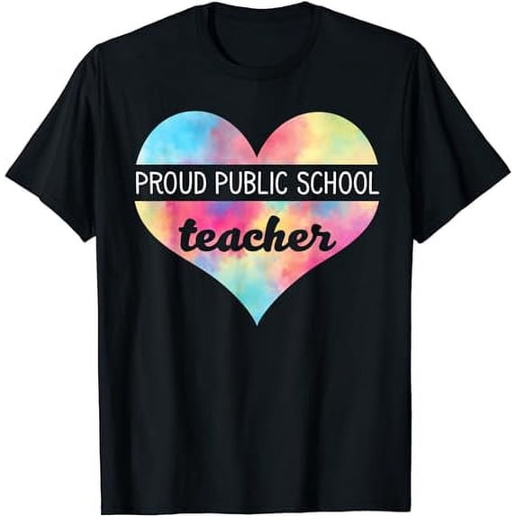 Proud Public School Teacher T-shirt