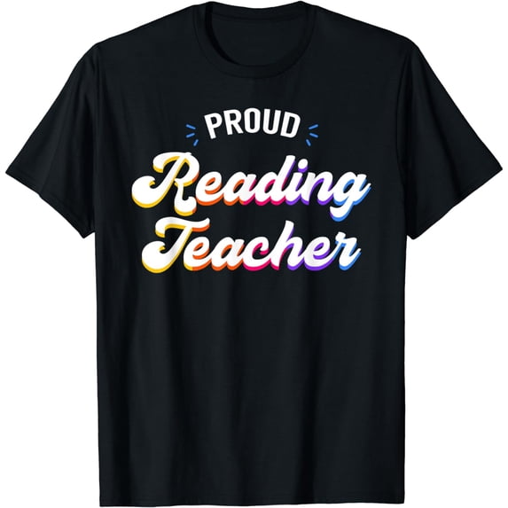 Proud Reading Teacher Job Profession T-Shirt